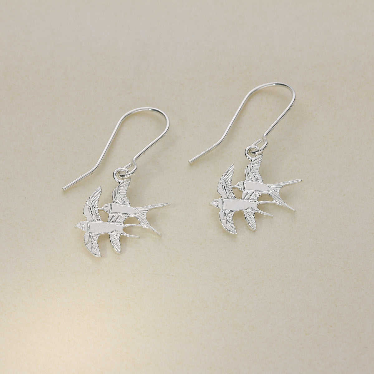 Sterling Silver Drop Earrings JDE47