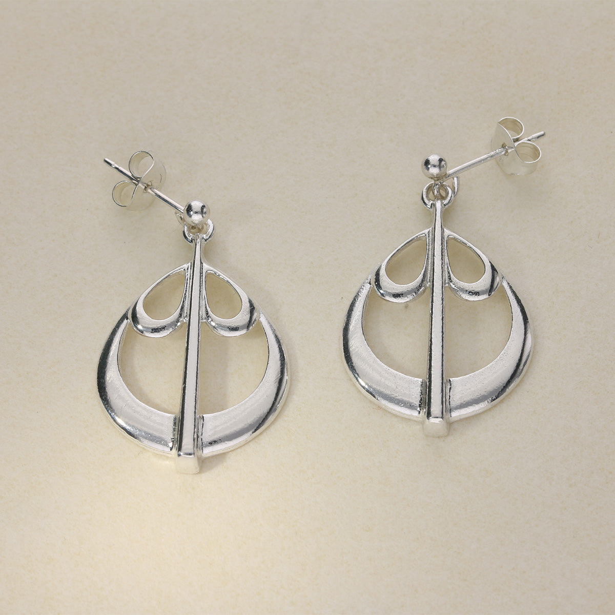 Sterling Silver Drop Earrings JDE50