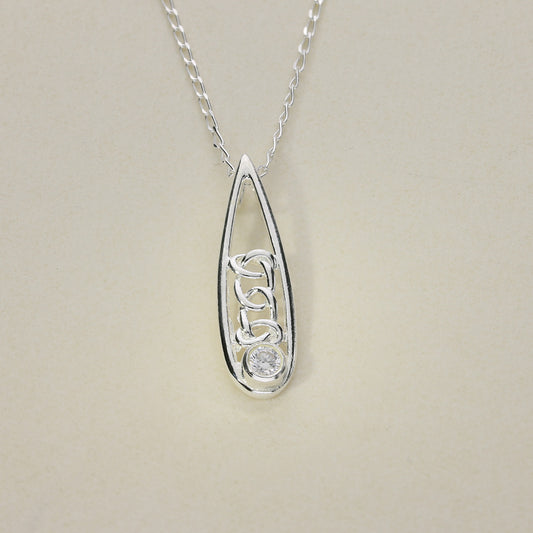 Sterling Silver Pendant JDP15