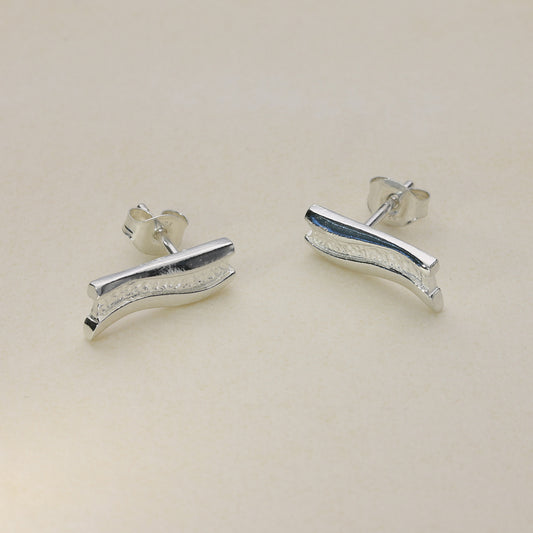 Sterling Silver Stud Earrings JDE31