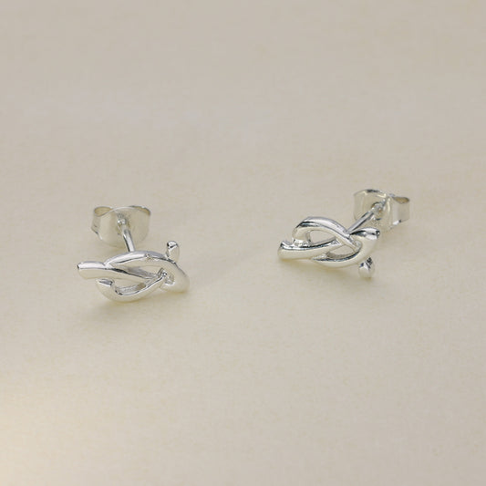 Sterling Silver Stud Earrings JDE39