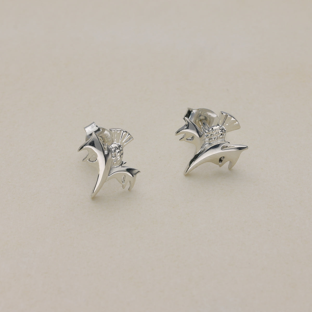 Sterling Silver Stud Earrings JDE45