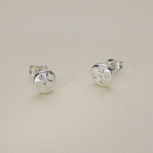 Sterling Silver Stud Earrings JDE7