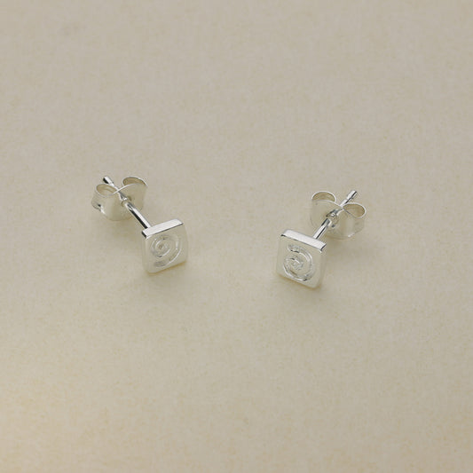Sterling Silver Stud Earrings JDE10