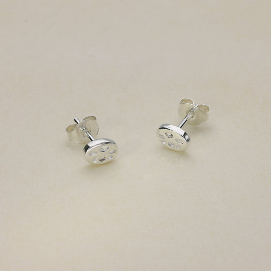 Sterling Silver Stud Earrings JDE12
