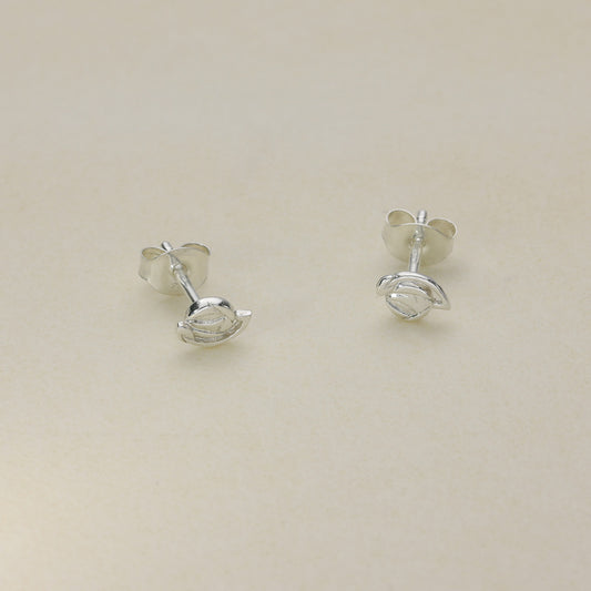 Sterling Silver Stud Earrings JDE14