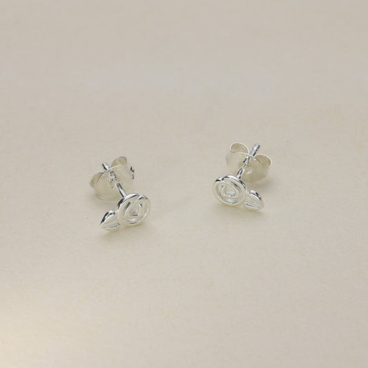 Sterling Silver Stud Earrings JDE17