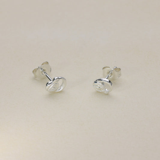 Sterling Silver Stud Earrings JDE21