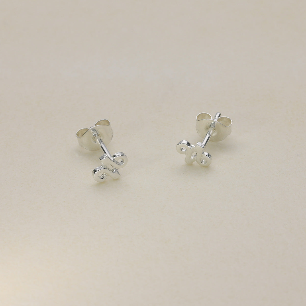 Sterling Silver Stud Earrings JDE28